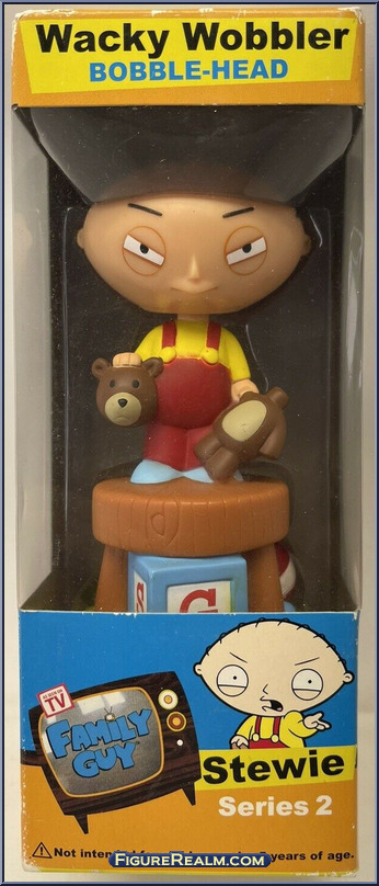 Stewie (Stool) - Family Guy - Wacky Wobblers - Funko Action Figure