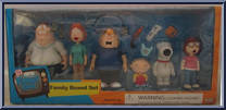 Family Boxed Set from Family Guy - Sets manufactured by Mezco [Front]