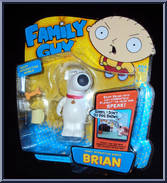 Brian from Family Guy - Series 1 manufactured by Playmates [Front]