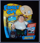 Peter from Family Guy - Series 1 manufactured by Playmates [Front]
