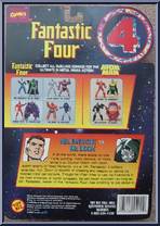 Mr. Fantastic vs. Dr. Doom from Fantastic Four - Metal Mania manufactured by Toy Biz [Back]