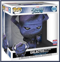 Galactus with Silver Surfer (Cosmic) (10" Scale) from Fantastic Four - Pop! Vinyl Figures manufactured by Funko [Front]