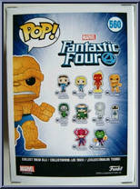 Thing from Fantastic Four - Pop! Vinyl Figures manufactured by Funko [Back]