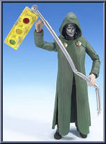 Dr. Doom (Traffic Light) from Fantastic Four - Movie - Series 4 manufactured by Toy Biz [Loose]