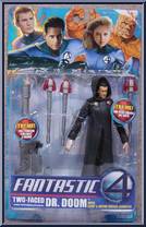 Dr. Doom (Two-Faced) from Fantastic Four - Movie - Series 3 manufactured by Toy Biz [Front]