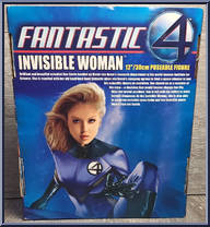 Invisible Woman from Fantastic Four - Movie - Deluxe Figures manufactured by Toy Biz [Back]