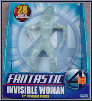Invisible Woman from Fantastic Four - Movie - Deluxe Figures manufactured by Toy Biz [Front]