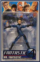 Mr. Fantastic (Spring Attack) from Fantastic Four - Movie - Series 4 manufactured by Toy Biz [Front]