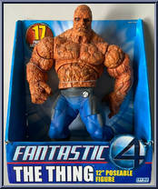 Thing from Fantastic Four - Movie - Deluxe Figures manufactured by Toy Biz [Front]