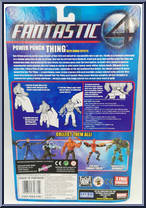Thing (Power Punch) from Fantastic Four - Movie - Series 5 manufactured by Toy Biz [Back]