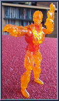Human Torch (Blast Off) from Fantastic Four - Rise of the Silver Surfer - Series 1 manufactured by Hasbro [Loose]