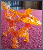 Human Torch (Blast Off) from Fantastic Four - Rise of the Silver Surfer - Series 1 manufactured by Hasbro [Loose]