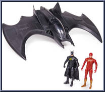 Ultimate Batwing + Flash + Batman Action Figure