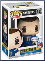 Philip Rivers (Color Rush / Blue) (Chargers) from Football - Pop! Vinyl Figures manufactured by Funko [Front]
