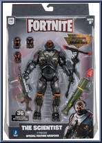 Scientist from Fortnite - Brawlers manufactured by Jazwares [Front]