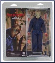 Jason Voorhees (Blue Jumpsuit) from Friday the 13th - Clothed Retro manufactured by Neca [Front]