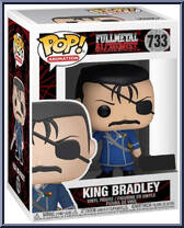 King Bradley (Eye Patch) from Fullmetal Alchemist - Pop! Vinyl Figures manufactured by Funko [Front]