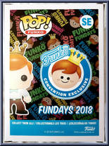 Freddy Funko (Black Robot) from Funko - Pop! Vinyl Figures manufactured by Funko [Back]