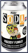 Freddy Funko (Trick or Treat / Green Crown) from Funko - Soda manufactured by Funko [Front]