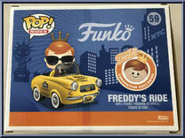 Freddy's Ride (Yellow Car) from Funko - Pop! Rides manufactured by Funko [Back]