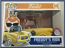 Freddy's Ride (Yellow Car) from Funko - Pop! Rides manufactured by Funko [Front]