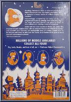Bender / Fry / Leela / Professor from Futurama - Diecast manufactured by Rocket USA [Back]