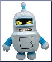 Bender from Futurama - Plush manufactured by Toynami [Loose]