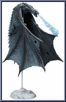 Viserion (Ice Dragon) from Game of Thrones - Dragons manufactured by McFarlane [Loose]