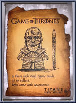 Night King from Game of Thrones - Blind Boxed - Winter is Here manufactured by Titan Merchandise [Back]