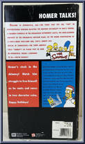 Santa Homer (Talking) from Gemmy - Simpsons manufactured by Gemmy [Back]