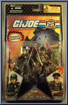 Red Star / Duke from G.I. Joe - 25th Anniversary - Comic 2-Packs - Wave  4 manufactured by Hasbro [Front]