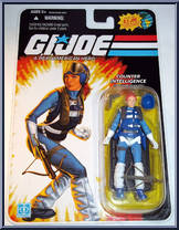 Pilot Scarlett from G.I. Joe - 25th Anniversary - Wave 11 manufactured by Hasbro [Front]