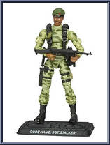 Sgt Stalker from G.I. Joe - 25th Anniversary - Wave  3 manufactured by Hasbro [Loose]