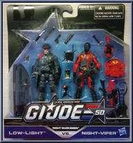 Night Marksmen from G.I. Joe - 50th Anniversary - Basic Series manufactured by Hasbro [Front]