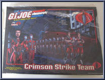 Crimson Strike Team from G.I. Joe - A Real American Hero - Series 3 - Box Sets manufactured by Hasbro [Front]
