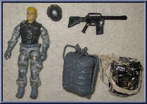 Airborne from G.I. Joe - Classic Collection - Sky Patrol manufactured by Hasbro [Loose]