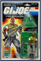 Roadblock from G.I. Joe - Classic Collection - Series  5 manufactured by Hasbro [Front]