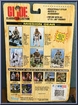 M.O.P.P. from G.I. Joe - Classic Collection 12" Scale - Mission Gear manufactured by Hasbro [Back]