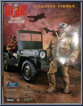 Tuskegee Bomber Pilot from G.I. Joe - Classic Collection 12" Scale - WWII Forces manufactured by Hasbro [Back]