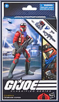 Crimson Viper from G.I. Joe - Classified - Basic Series manufactured by Hasbro [Front]