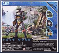 Roadblock, Tripwire & M.A.C.L.E.O.D. from G.I. Joe - Classified - Tiger Force manufactured by Hasbro [Back]