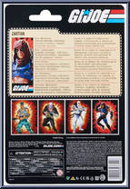 Zartan from G.I. Joe - Classified - Retro manufactured by Hasbro [Back]
