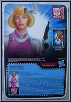 Arcee (Transformers) from G.I. Joe - Collector's Club - 2017 Series manufactured by Hasbro [Back]