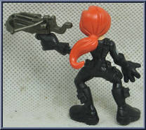 Scarlett from G.I. Joe - Combat Heroes - Basic Series manufactured by Hasbro [Loose]