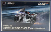 Arashikage Cycle for Storm Shadow from G.I. Joe - Model Kits manufactured by Flame Toys [Front]
