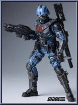 Cobra Trooper from G.I. Joe - Exquisite Mini Series manufactured by Hiya Toys [Loose]