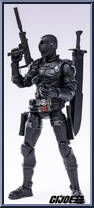 Snake Eyes from G.I. Joe - Exquisite Mini Series manufactured by Hiya Toys [Loose]