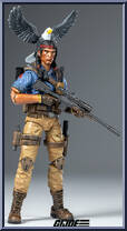 Spirit Iron-Knife from G.I. Joe - Exquisite Mini Series manufactured by Hiya Toys [Loose]