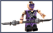 Cobra Axe Ninja from G.I. Joe - Collection 1 manufactured by Kre-O [Loose]