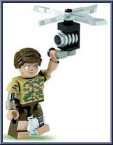 Mike Power the Atomic Man from G.I. Joe - Collection 3 manufactured by Kre-O [Loose]